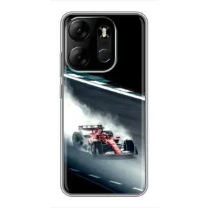 Чехол Формула1 на Tecno Spark Go 2023 (BF7) (Болид гоночный)