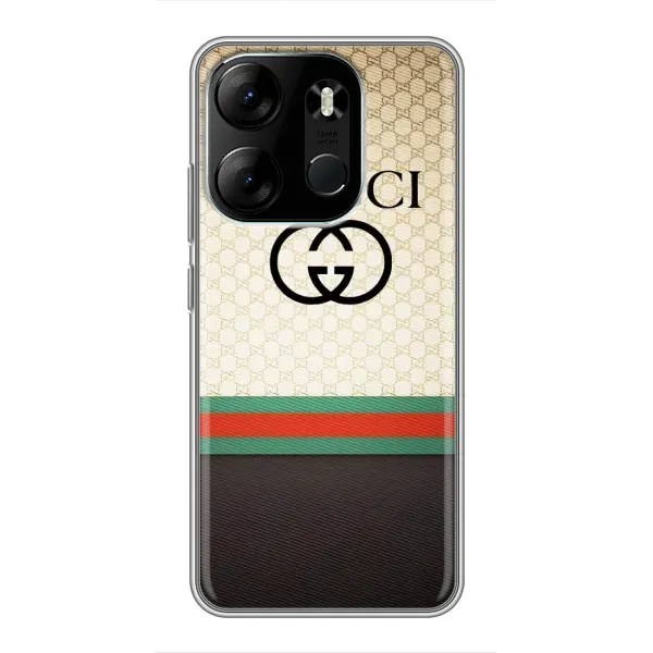 Чехол с принтом «GUCCI стиль» для TECNO Spark Go 2023 (BF7)