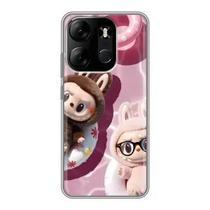 Чохол з Лабубу на Tecno Spark Go 2023 (BF7) (Іграшка Лабубу)