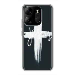Християнські Чохли для Tecno Spark Go 2023 (BF7) (AlphaPrint) (Ісус)
