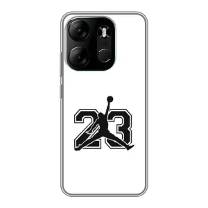 Чехлы для Tecno Spark Go 2023 (BF7) - с картинкой JORDAN (AlphaPrint) (Jordan 23)