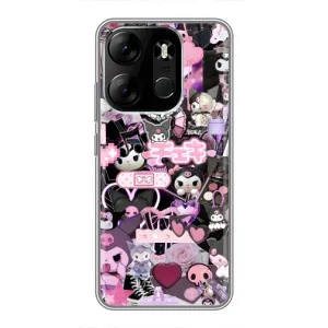 Чехол с кроликом Куроми на Tecno Spark Go 2023 (BF7) (Коллаж Куроми)