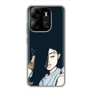 Чехол с печатью для Tecno Spark Go 2023 (BF7) - (Мода) (AlphaPrint)