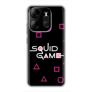 Чехол Гра в кальмара для Tecno Spark Go 2023 (BF7) (Паттерн Игра кальмара)
