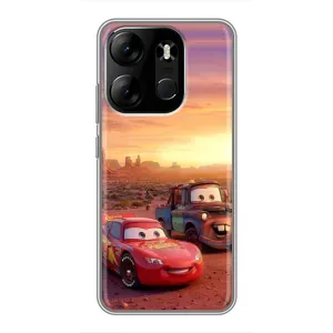 Силиконовый чехол Маквин для Tecno Spark Go 2023 (BF7) (Маквин и Метр)