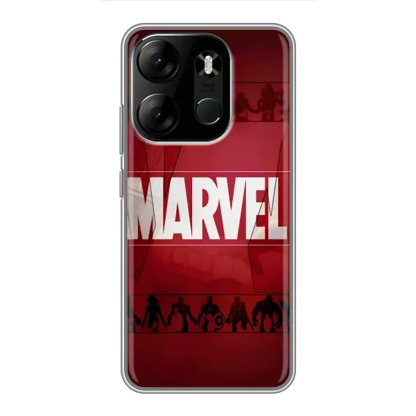 Чехол с принтом «MARVEL» для TECNO Spark Go 2023 (BF7)