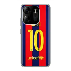 Чехлы Месси для Tecno Spark Go 2023 (BF7) (AlphaPrint) (Messi Barca 10)