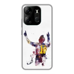 Чехлы Месси для Tecno Spark Go 2023 (BF7) (AlphaPrint) (Messi Barca)