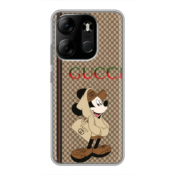 Чехол с принтом «Mickey GUCCI» для TECNO Spark Go 2023 (BF7)