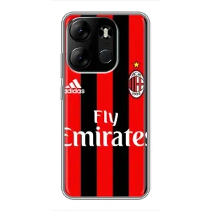 Чехлы для Tecno Spark Go 2023 (BF7) (VPrint) - Футбольные клубы (Milan)