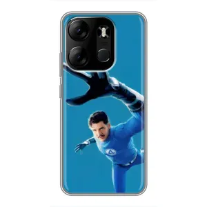 Чехол с принтом Фантастическая четверка для Tecno Spark Go 2023 (BF7) (Мистер Фантастик супергерой)