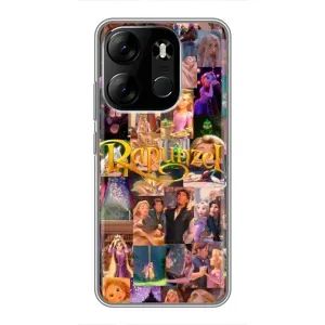 Чехол Рапунцель для Tecno Spark Go 2023 (BF7) (Коллаж Рапунцель)