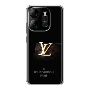 Чехлы Луи Витон для Tecno Spark Go 2023 (BF7) (AlphaPrint - LOUIS VUITTON) (ремешок LV)