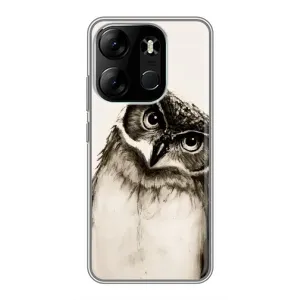 Чохол з пташками на Tecno Spark Go 2023 (BF7) (VPrint) (Сова)