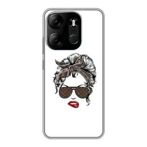 Чехлы Луи Витон для Tecno Spark Go 2023 (BF7) (AlphaPrint - LOUIS VUITTON) (стильная с луи витон)