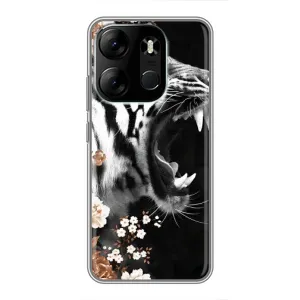 Чохли з картинкою животних Tecno Spark Go 2023 (BF7) (Стильний ТИГР)