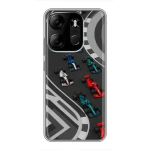 Чехол Формула1 на Tecno Spark Go 2023 (BF7) (Трасса Ф1)