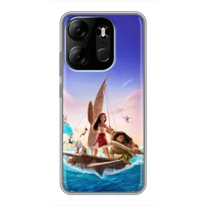 Чехол с мультфильмом Моана Tecno Spark Go 2023 (BF7) (Команда Ваяна Мауи)