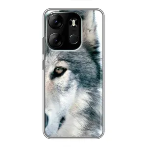 Чохли з картинкою животних Tecno Spark Go 2023 (BF7) (Вовк)