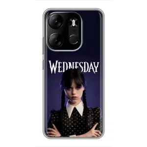 Чехлы Венсдей на Tecno Spark Go 2023 (BF7) Уэнсдей (AlphaPrint) (Wednesday)