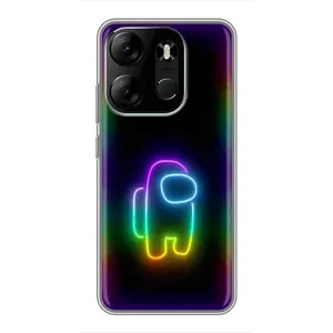Чохли Амонг Ас для Tecno Spark Go 2023 (BF7) (AlphaPrint) (Яскравий скін)