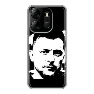 Чохол для Tecno Spark Go 2023 (BF7) (AlphaPrint - с принтом Зеленського)