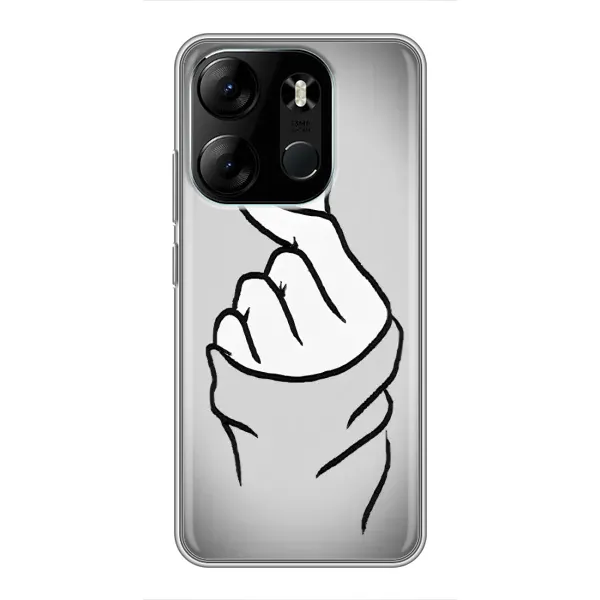 Чохол з принтом «Значок Love» для TECNO Spark Go 2023 (BF7)