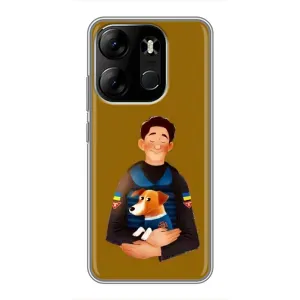 Чехлы с картинкой собаки Патрон для Tecno Spark Go 2023 (BF7) (AlphaPrint) (ЗСУ Патрон)