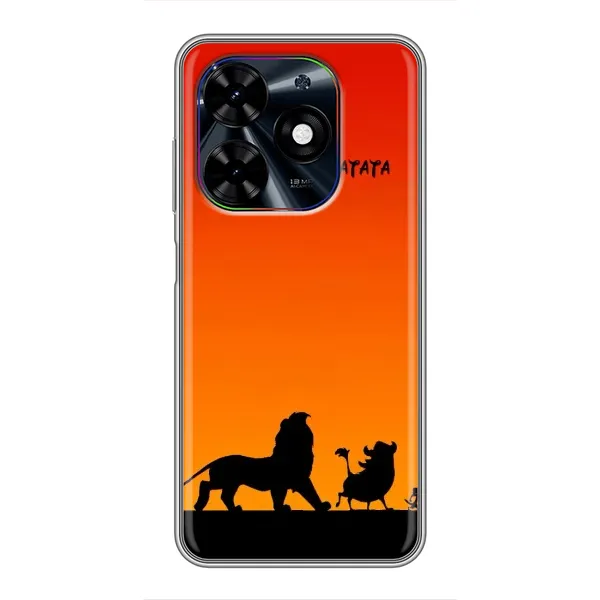 Чехол с принтом «Акуна Матата закат» для TECNO Spark Go 2024 (BG6) Чехол с принтом «Акуна Матата закат» для TECNO Spark Go 2024 (BG6)
