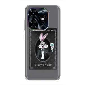 Бренднові Чохли для Tecno Spark Go 2024 (BG6) - (PREMIUMPrint) (Бакс Бані LV)