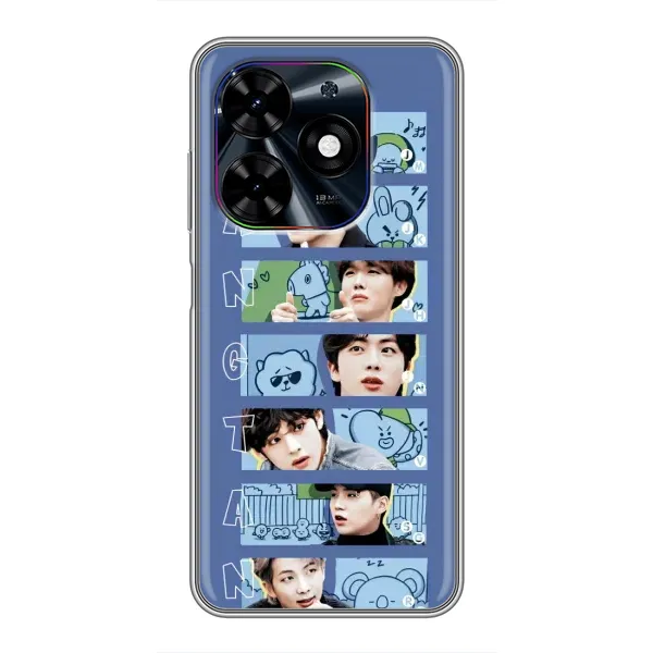 Чохол з принтом «Bangtan» для TECNO Spark Go 2024 (BG6) Чохол з принтом «Bangtan» для TECNO Spark Go 2024 (BG6)