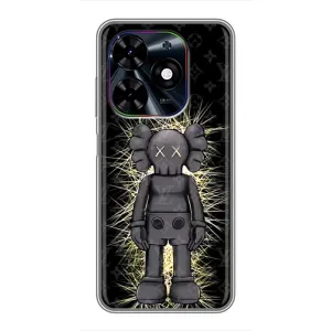 Чохли для Tecno Spark Go 2024 (BG6) - Bearbrick Louis Vuitton (PREMIUMPrint) (Bearbrick LV)