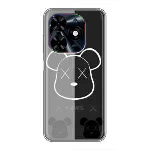Чохли для Tecno Spark Go 2024 (BG6) - Bearbrick Louis Vuitton (PREMIUMPrint) (БеарБрік очі)