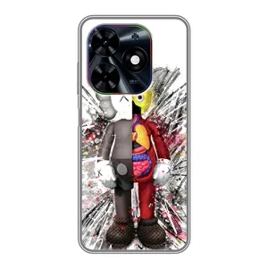 Чохли для Tecno Spark Go 2024 (BG6) - Bearbrick Louis Vuitton (PREMIUMPrint) (Беарбрік)