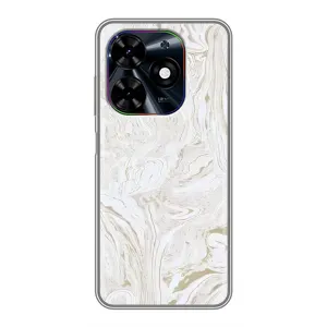 Мраморний чехол на Tecno Spark Go 2024 (BG6) (VPrint) (Білий мрамор)