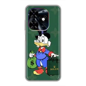 Чехли для Tecno Spark Go 2024 (BG6) - Скрудж МакДак Louis Vuitton (PREMIUMPrint) (Богата Утка)