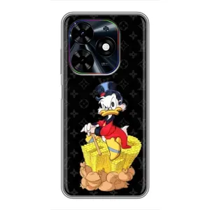 Чехли для Tecno Spark Go 2024 (BG6) - Скрудж МакДак Louis Vuitton (PREMIUMPrint) (Богатство Макдака)