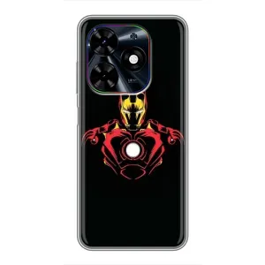Чохли з героями Марвел Tecno Spark Go 2024 (BG6) (VPrint) (Залізна людина)