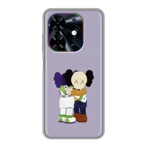 Чохли для Tecno Spark Go 2024 (BG6) - Bearbrick Louis Vuitton (PREMIUMPrint) (Дружба Беарбрік)
