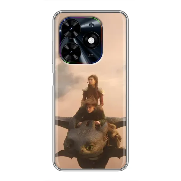 Чехол с принтом «Фильм дракон» для TECNO Spark Go 2024 (BG6) Чехол с принтом «Фильм дракон» для TECNO Spark Go 2024 (BG6)