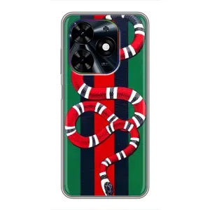 Чохли GUCCI для ТЕКНО Спарк Ґо 2024 (БГ6) (AlphaPrint) (Gucci змія)