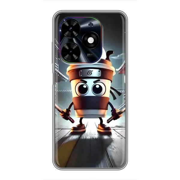 Чехол с принтом «Капучино асасино» для TECNO Spark Go 2024 (BG6) Чехол с принтом «Капучино асасино» для TECNO Spark Go 2024 (BG6)
