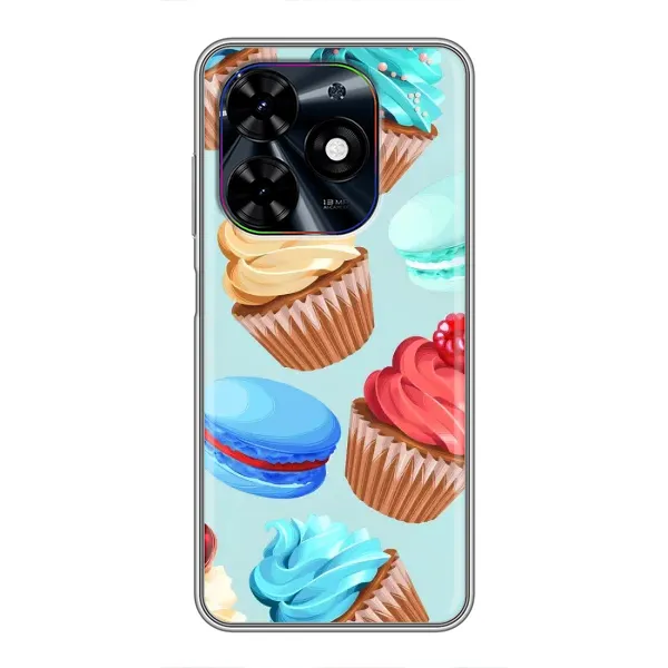 Чехол с принтом «Кексики» для TECNO Spark Go 2024 (BG6)