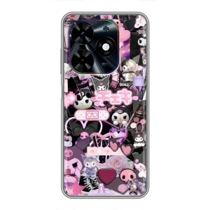 Чехол с кроликом Куроми на Tecno Spark Go 2024 (BG6) (Коллаж Куроми)