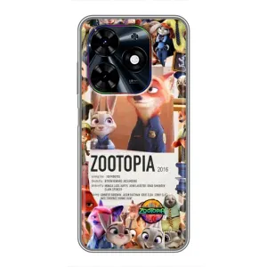 Чехол Зоотрополіс на Tecno Spark Go 2024 (BG6) (Постер Зверополис)