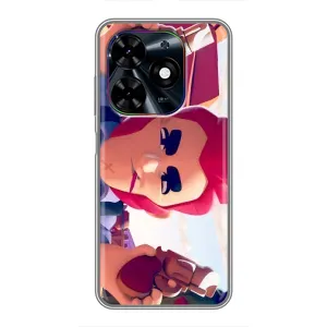 Чехол для Tecno Spark Go 2024 (BG6) Бравл Старс (VPrint) (Кольт)