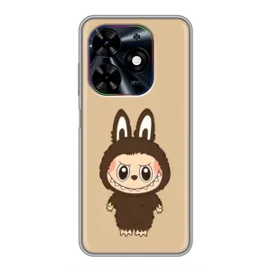 Чохол з Лабубу на Tecno Spark Go 2024 (BG6) (Bored Ape в червоному)