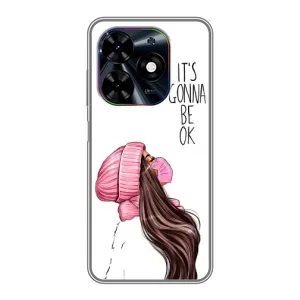 Чохол з друком для Tecno Spark Go 2024 (BG6) - (Мода) (AlphaPrint) (Коронавірус)