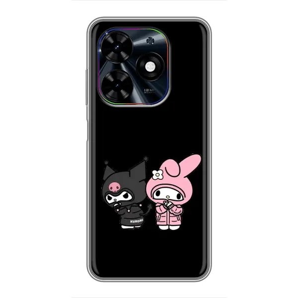 Чехол с принтом «Куроми и Мелоди» для TECNO Spark Go 2024 (BG6) Чехол с принтом «Куроми и Мелоди» для TECNO Spark Go 2024 (BG6)