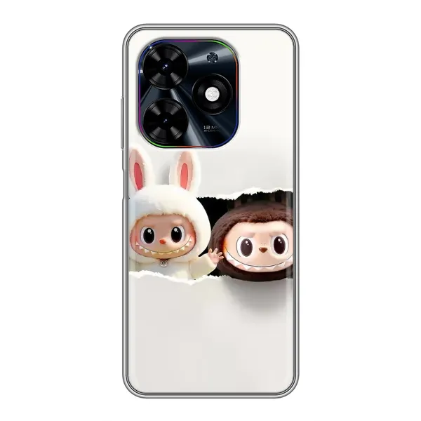 Чехол с принтом «Лабубу» для TECNO Spark Go 2024 (BG6) Чехол с принтом «Лабубу» для TECNO Spark Go 2024 (BG6)